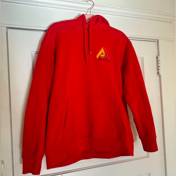 Palace P-3 Embroidered Red Hoodie - Picture 2 of 8